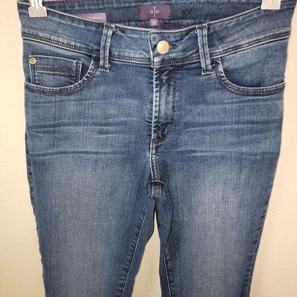 NYDJ Billie Mini Bootcut denim Jeans size 2p (Hemmed) - Picture 3 of 6